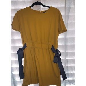 Zara Olive Green Dress Size Small